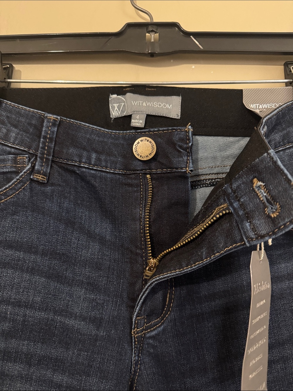 NWT- Wit & Wisdom Sophie 'Ab'Solution Modern Ankle Skinny Jeans, size 4 - Picture 9 of 12